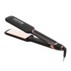 SKYSHALO Titanium Hair Straightener, 2-inch - Features Infrared, Negative Ions, Dual Voltage (110V/240V), LCD Screen & 11 Temperature Settings