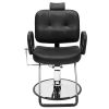 VEVOR Salon Chair, Hydraulic Recliner Barber Chair for Hair Stylist, 360 Degrees Swivel 90¬∞-125¬∞ Reclining Salon Chair for Beauty Spa Shampoo