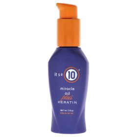 Miracle Oil Plus Keratin by Its A 10 for Unisex - 3 oz Oil