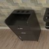 2 Pumping a Beauty Salon Side Table Black