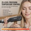 VEVOR Hair Straightener 1.5-inch Titanium Flat Iron & Negative Ion 25 Temp Level