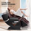 VEVOR Massage Chair - Full Body Zero Gravity Recliner with Multi Auto Modes, 3D Shiatsu, Heating, Bluetooth Speaker, Airbag, Foot Roller