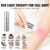 VEVOR Red Light Therapy Device with Removable Tip, 2 in 1 Facial & Body Light Therapy Wand for Joint Mouth Nose Ear