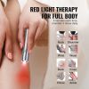 VEVOR Red Light Therapy Device for for Body, Red & Near Infrared Light Therapy Wand with 3 Wavelengths