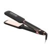 SKYSHALO Titanium Hair Straightener, 2-inch - Features Infrared, Negative Ions, Dual Voltage (110V/240V), LCD Screen & 11 Temperature Settings