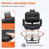 VEVOR Salon Chair, Hydraulic Recliner Barber Chair for Hair Stylist, 360 Degrees Swivel 90¬∞-125¬∞ Reclining Salon Chair for Beauty Spa Shampoo