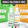 Pre and Post Waxing Care Home Kit for Women and Men Pack of 2 Pre and Post Wax Spray Care for Brazilian Body Legs Eyebrows Face Lips Armpits