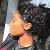 Short Curly Lace Front Wigs Human Hair Wigs for Black Women Pixie Cut Wigs Human Hair Short Curly Human Hair Wigs Pre Plucked with Baby Hair 150% Dens