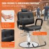 VEVOR Salon Chair, Hydraulic Recliner Barber Chair for Hair Stylist, 360 Degrees Swivel 90¬∞-125¬∞ Reclining Salon Chair for Beauty Spa Shampoo