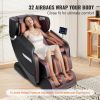 VEVOR Massage Chair - Full Body Zero Gravity Recliner with Multi Auto Modes, 3D Shiatsu, Heating, Bluetooth Speaker, Airbag, Foot Roller