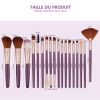 Maange 18 PCs Soft Fluffy Makeup Brushes Set for cosmetics Foundation Blush Powder Eyeshadow Kabuki Blending Makeup brush beauty