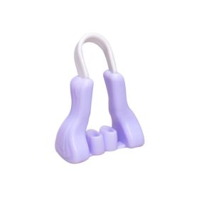 Magic Nose Shaper Clip Nose Lifting Shaper Shaping Bridge Nose Straightener Silicone Nose Slimmer No Painful Hurt Beauty Tools (Num: 2Pcs, Color: Purple)