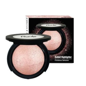 RUDE Baked Highlighter (Color: Flirtatious Behavior)