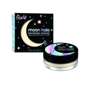 RUDE Moon Halo Face & Body Shimmer (Color: Moonlit)