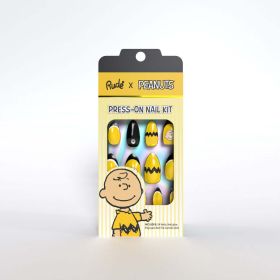 RUDE Peanuts Press-On Nail Kit (Color: Charlie)